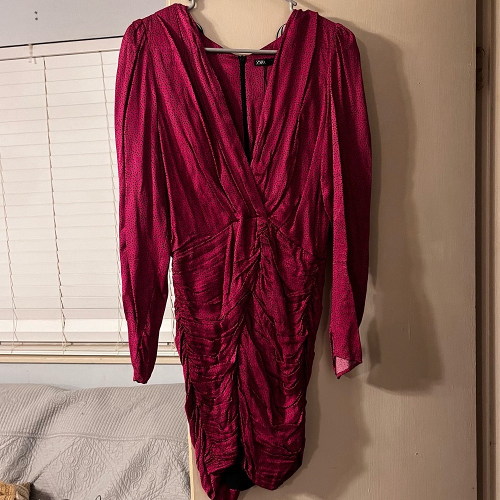 Fuchsia ZARA dress - never worn